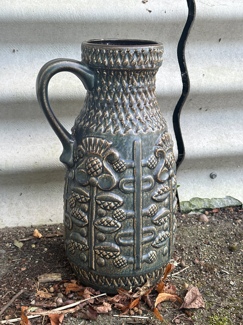 West germany vase ~ grøn