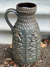 West germany vase ~ grøn