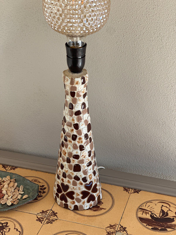 Lampe i mosaik