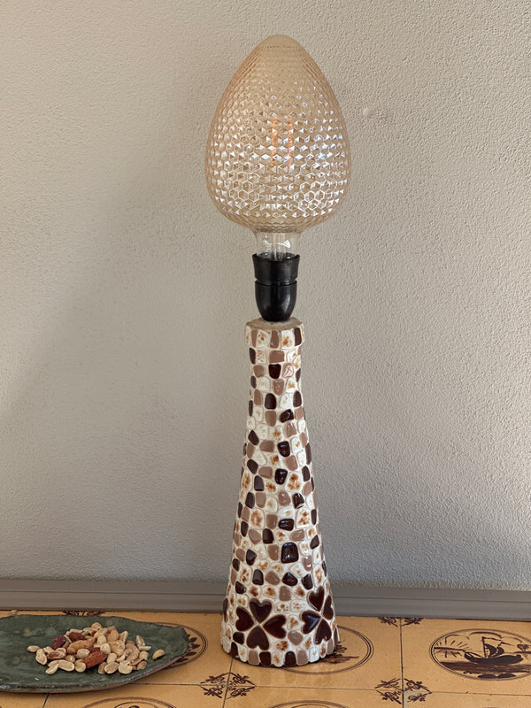 Lampe i mosaik